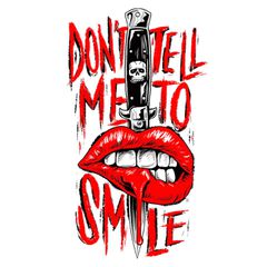 Lethal Threat Lethal Threat No smiles sticker