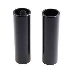 Cult-Werk Cult-Werk, upper fork tube covers. Long. Black