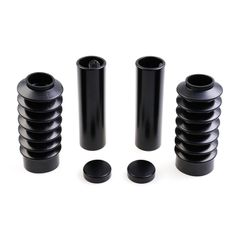 Cult-Werk Cult-Werk, 6-piece fork tube cover kit. Long. Black