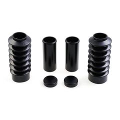Cult-Werk Cult-Werk, 6-piece fork tube cover kit. Short. Black