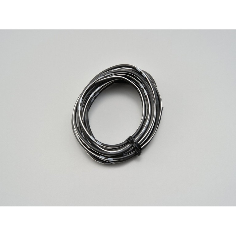 MCS Electrical wire. 2 meter 0.75sq. Black/white