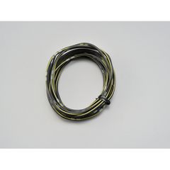 MCS Electrical wire. 2 meter 0.75sq. Black/yellow