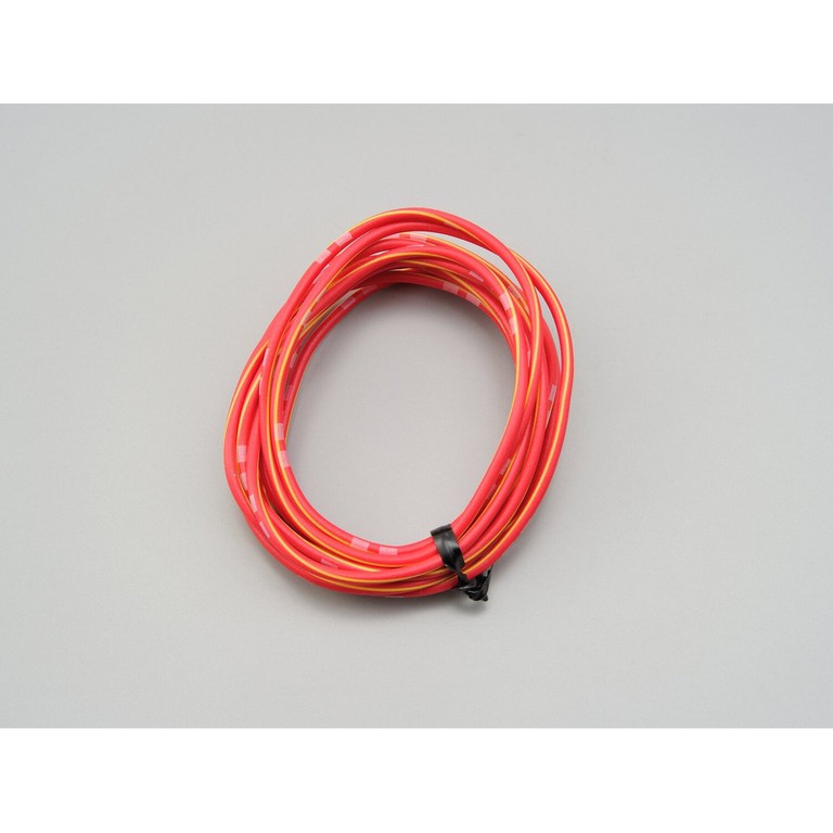 MCS Electrical wire. 2 meter 0.75sq. Red/yellow