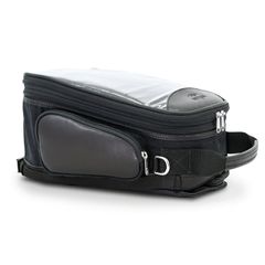 Longride Longride, Heritage waxed canvas tank bag. Black