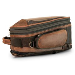 Longride Longride, Heritage waxed canvas tank bag. Khaki