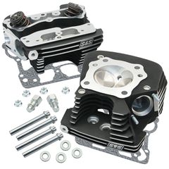 S S, cylinder head kit. Black .650″ lift