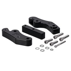 DK Custom DK Custom Products, rider floorboard relocation kit. Black