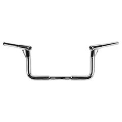 Burly Burly, 1-1/4″ Louie B bar, 8″ rise. Chrome
