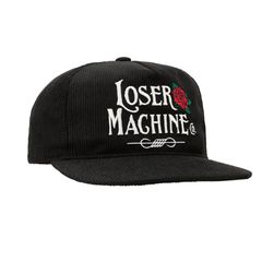 Loser Machine Company Loser Machine Endless snapback cap black