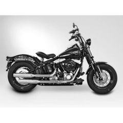 Miller Exhaust Miller, Hunter slip-on mufflers. . Polished