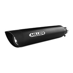 Miller Exhaust Miller, Nebraska slip-on mufflers. . Matte black