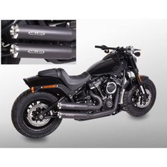 Miller Exhaust Miller, Bronco 2-2 exhaust system. . Matte black