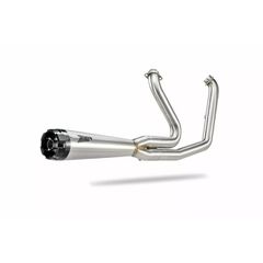 Zard Zard, M8 Softail 2-1 Full kit exhaust system. Plain
