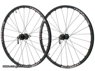 ΖΕΥΓΟΣ ΤΡΟΧΩΝ 26" KORE XCD TUBELESS (ΚΑΙΝΟΥΡΓΙΟΙ)