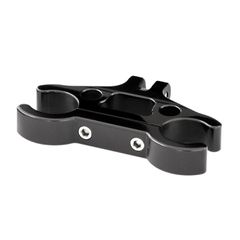 Kraus Kraus, T-bar 3″ (76mm) extension clamp. Black