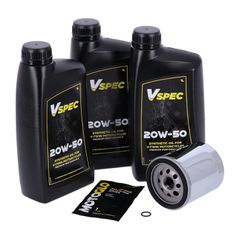 MCS MCS, engine oil service kit. 20W50 Synthetic