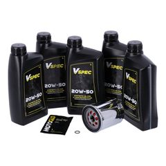 MCS MCS, engine oil service kit. Chrome. 5L. 20W50 Synthetic