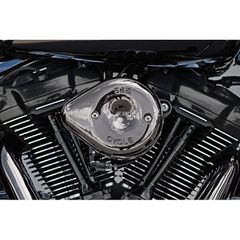 S S, Stealth Mini Teardrop cover. Lava Chrome