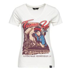 King Kerosin Queen Kerosin Tune Up t-shirt off white