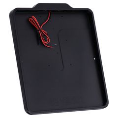 Danish Motorcycle Parts DMP, license plate frame with light 5.0 DE. Matte black