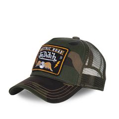 Von Dutch Von Dutch Heritage cap square patch camou