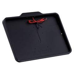 Danish Motorcycle Parts DMP, license plate frame with light 5.0 NL BE. Matte black