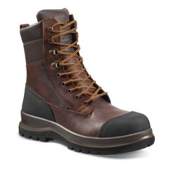 Carhartt Carhartt Detroit 8″ S3 Waterproof High boot dark brown