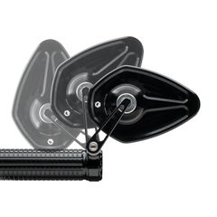 Motogadget Motogadget, mo.view sport 60 flip mirror Black