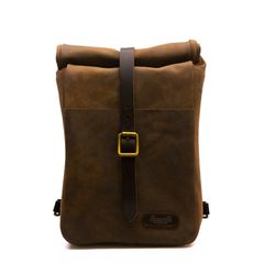 Tripmachine Trip Machine, Mini backpack/saddlebag 3.3 liter. Tobacco