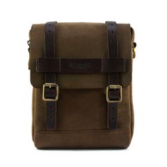 Tripmachine Trip Machine, tank and tail bag. 4.4 liter. Tobacco brown