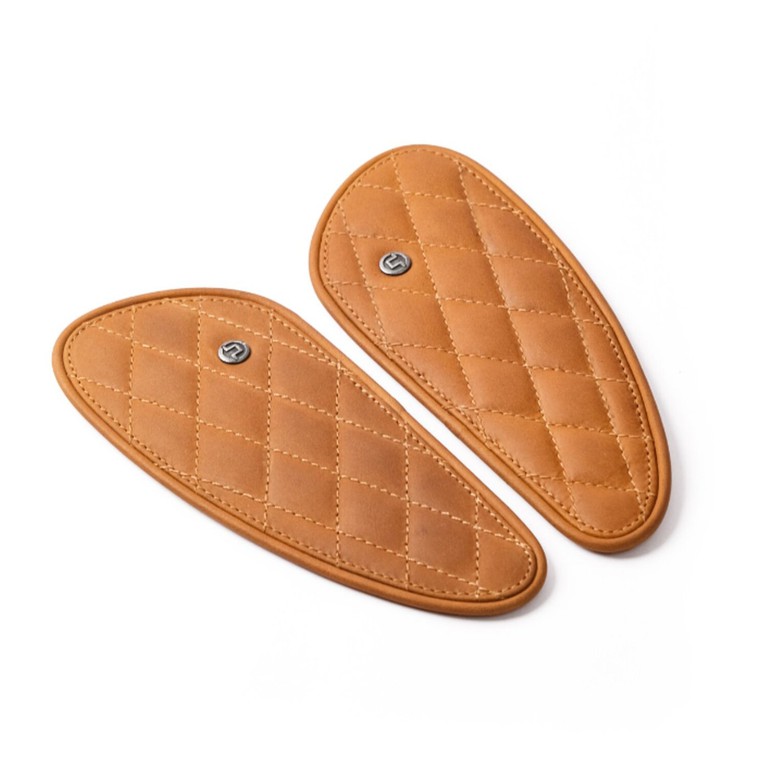 Tripmachine Trip Machine, Mini Diamond tank pads. Tan