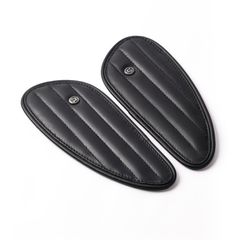 Tripmachine Trip Machine, Mini Classic leather tank pads. Black