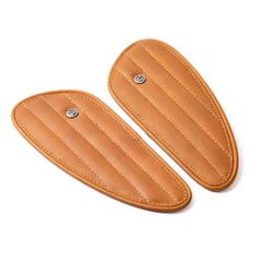 Tripmachine Trip Machine, Mini Classic leather tank pads. Tan