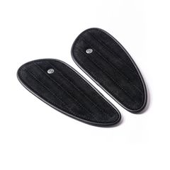 Tripmachine Trip Machine, Mini Classic leather tank pads. Black suede