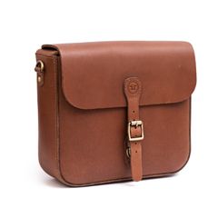 Tripmachine Trip Machine, ‘Classic’ saddlebag. Cognac brown