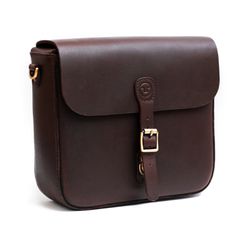 Tripmachine Trip Machine, ‘Classic’ saddlebag. Caffeine brown