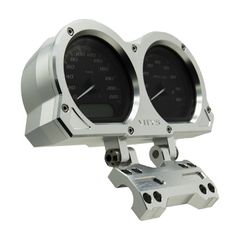 Vity’s Design Vity’s Design, adjustable dual gauge holder. Silver