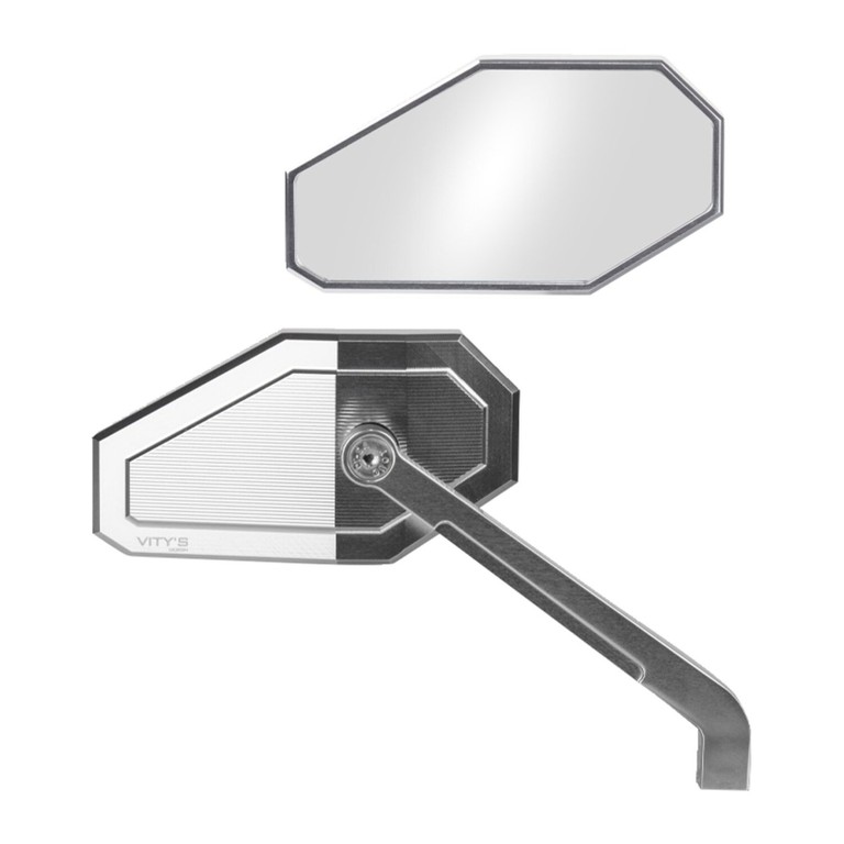 Vity’s Design Vity’s Design, ‘Massive’ Mirror. Left. Silver