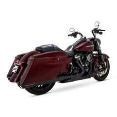 Vance & Hines Vance & Hines, 4″ Twin Slash Round slip-on mufflers. Black