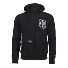 West Coast Choppers WCC OG ATX zip hoodie black
