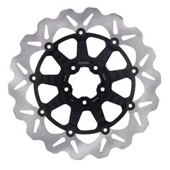 Galfer Galfer brake rotor. Wave. Floating. Black/Bright. 330x5mm