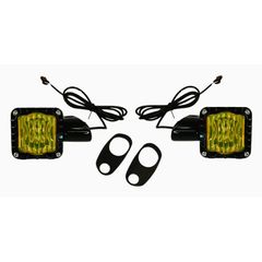 Custom Dynamics Custom Dynamics, Shark Demon yellow/yellow fr. turn signals
