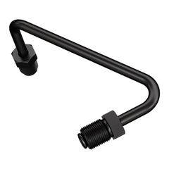 Goodridge Goodridge, pipe fitting 90 & 125° angle, ‘S-bend’. Black