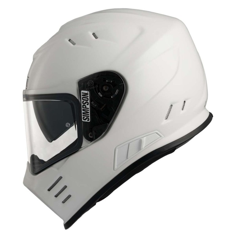 Simpson Simpson Venom helmet white