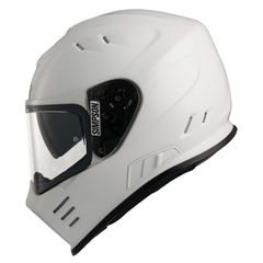 Simpson Simpson Venom helmet white
