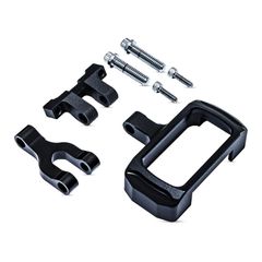 Performance Machine PM, rectangular gauge relocation for Phatbar and riser kit