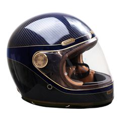 By City By City Roadster III helmet carbon golden blue