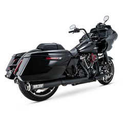 Vance & Hines V, Supersport 400 slip-on mufflers. Black