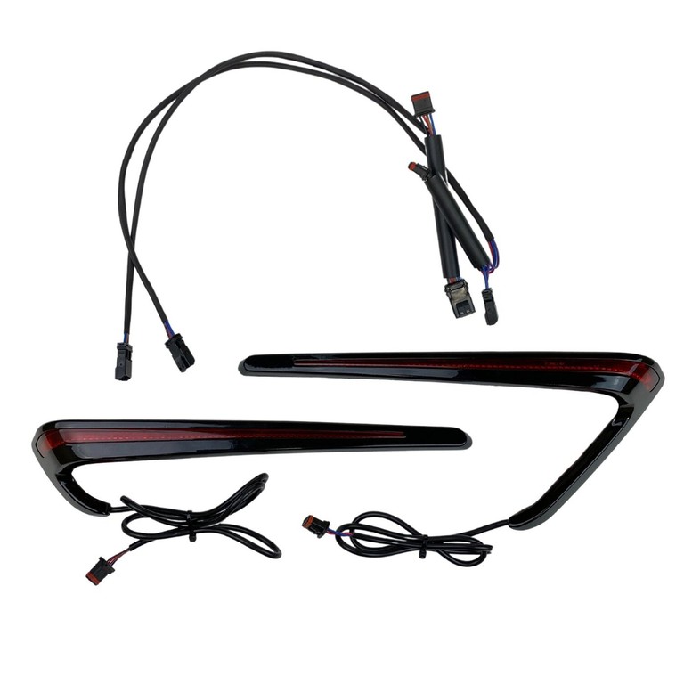 Custom Dynamics Custom Dynamics, LED Saddlebag Lights. Red
