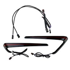 Custom Dynamics Custom Dynamics, LED Saddlebag Lights. Red